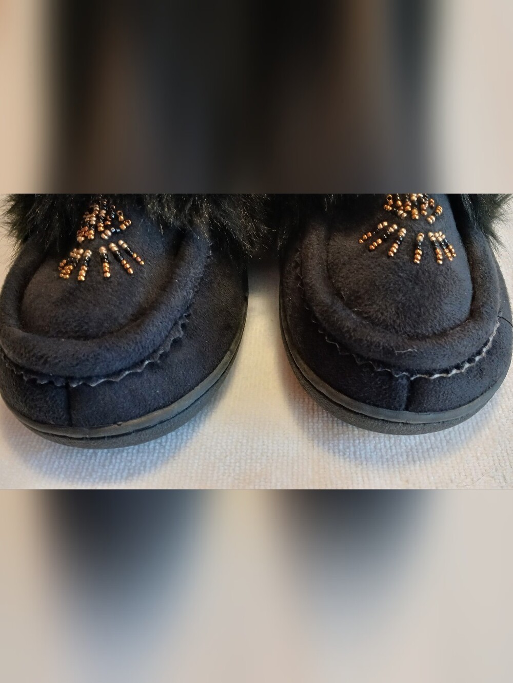NYC Couture Moccasin Style Slipper Shoes NWOT Size 8 - Picture 9 of 15